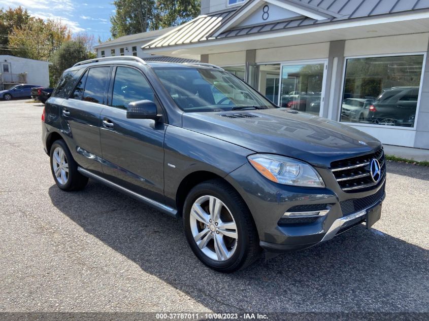 2012 Mercedes-Benz M-Class Ml 350 VIN: 4JGDA5HBXCA020607 Lot: 37787011