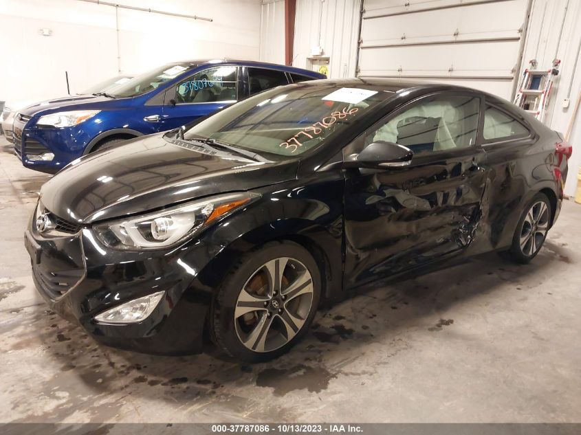 2014 Hyundai Elantra VIN: KMHDH6AH8EU027198 Lot: 37787086