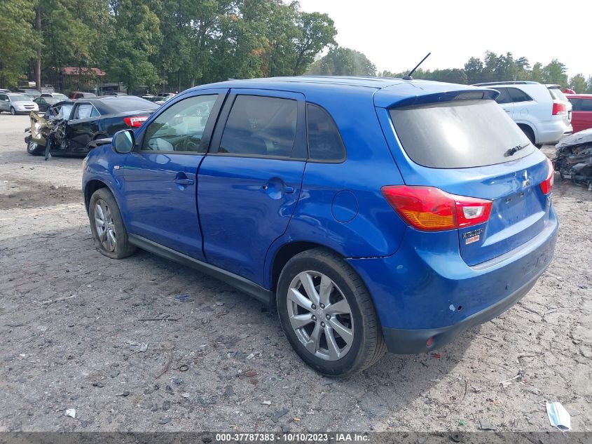 2015 Mitsubishi Outlander Sport Es VIN: 4A4AR3AW8FE053340 Lot: 37787383