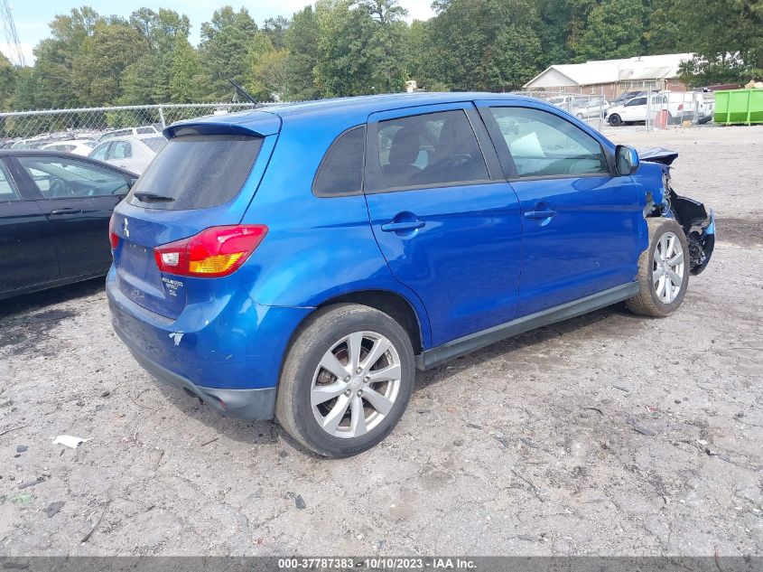 2015 Mitsubishi Outlander Sport Es VIN: 4A4AR3AW8FE053340 Lot: 37787383