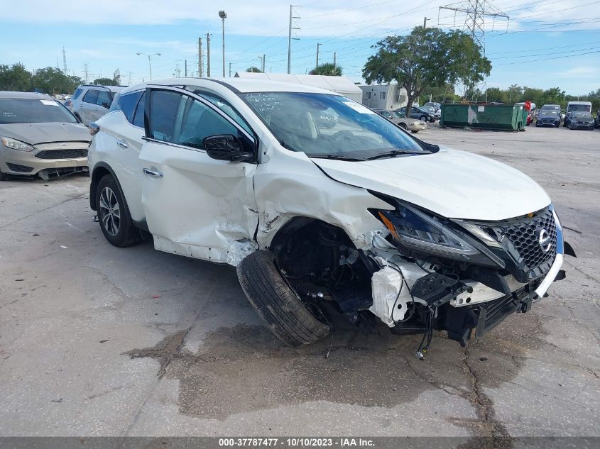 VIN 5N1AZ2AJ8MC116284 2021 Nissan Murano, S Fwd no.1