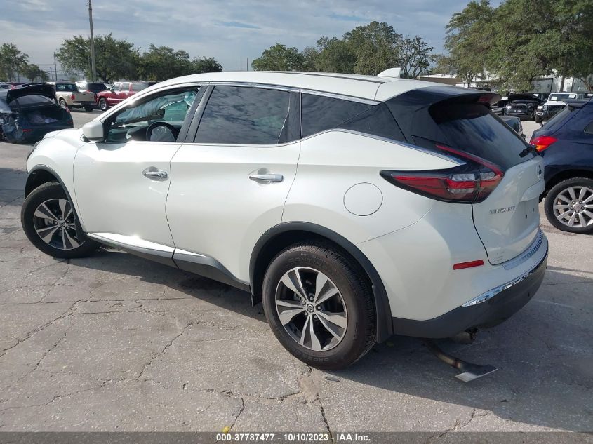 VIN 5N1AZ2AJ8MC116284 2021 Nissan Murano, S Fwd no.3