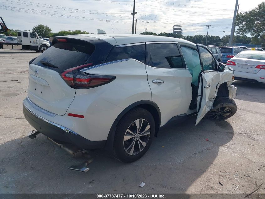 VIN 5N1AZ2AJ8MC116284 2021 Nissan Murano, S Fwd no.4