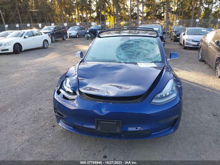 2019 Tesla Model 3 Long Range/Performance VIN: 5YJ3E1EB3KF497936 Lot: 37788845