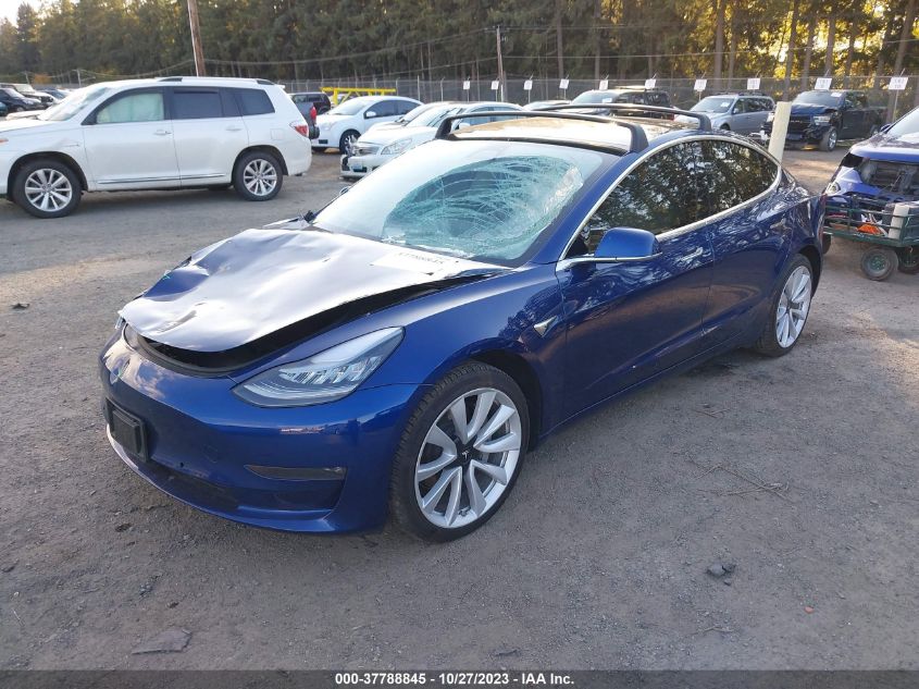 2019 Tesla Model 3 Long Range/Performance VIN: 5YJ3E1EB3KF497936 Lot: 37788845