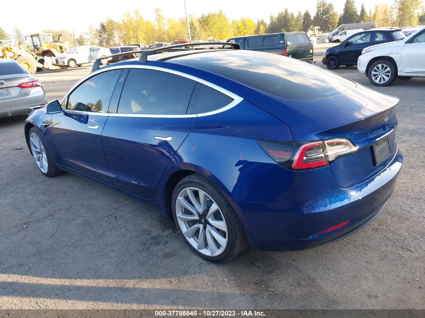 2019 Tesla Model 3 Long Range/Performance VIN: 5YJ3E1EB3KF497936 Lot: 37788845