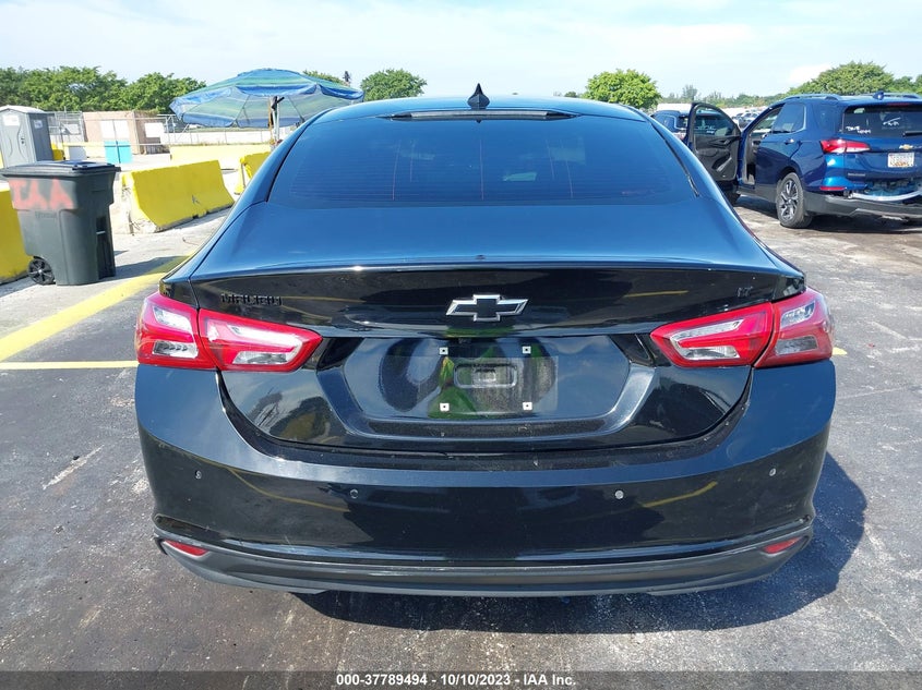 2022 Chevrolet Malibu Lt VIN: 1G1ZD5STXNF170265 Lot: 37789494