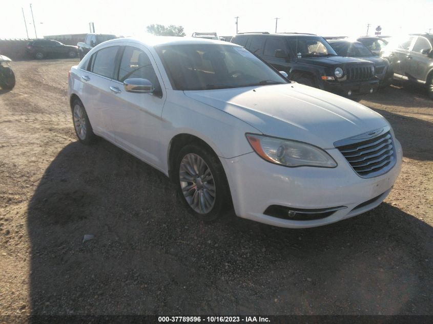 2012 Chrysler 200 Limited VIN: 1C3CCBCB2CN159210 Lot: 37789596