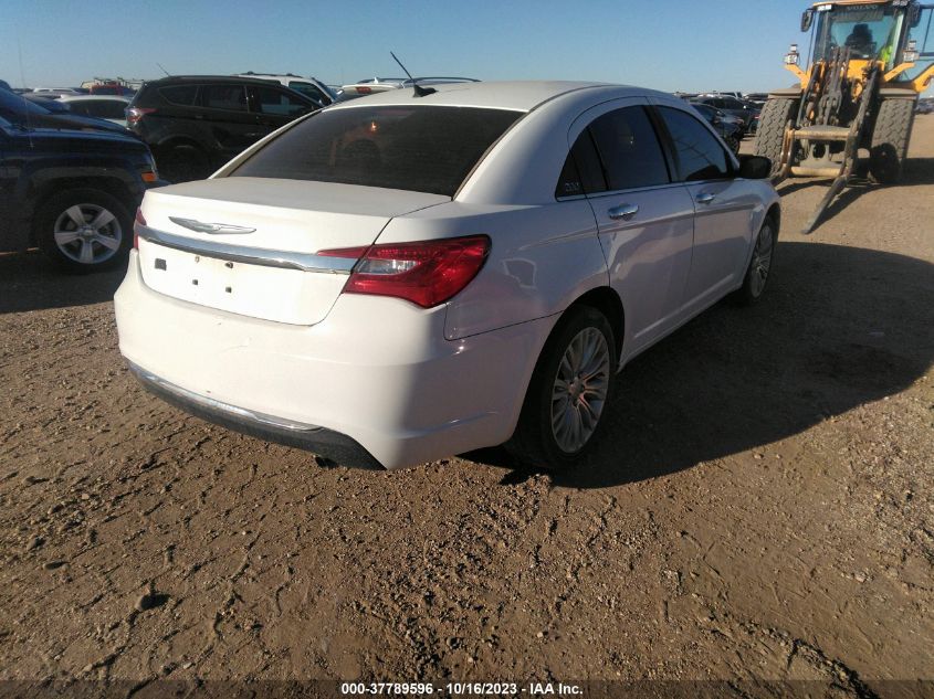 2012 Chrysler 200 Limited VIN: 1C3CCBCB2CN159210 Lot: 37789596