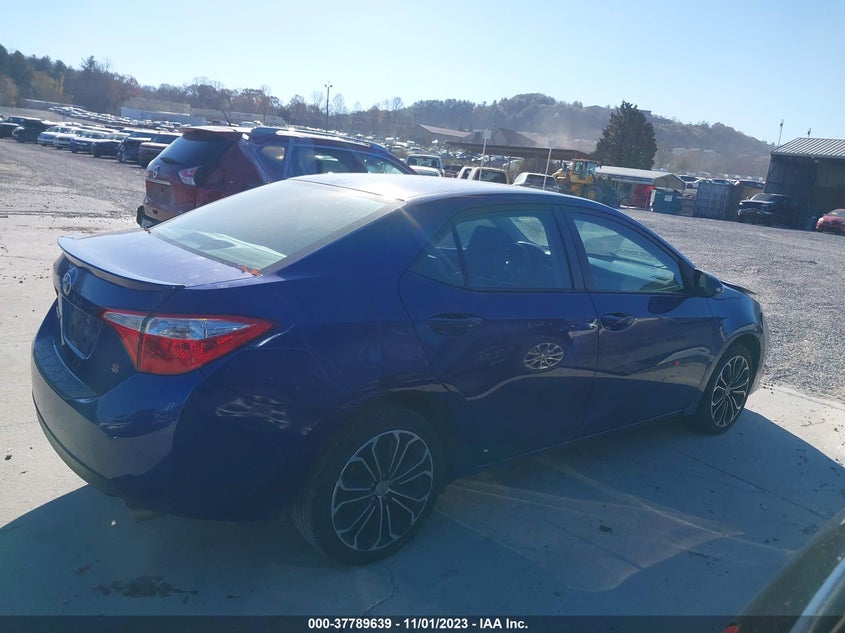 2015 Toyota Corolla L/Le/S/S Plus/Le Plus VIN: 2T1BURHE1FC299613 Lot: 37789639