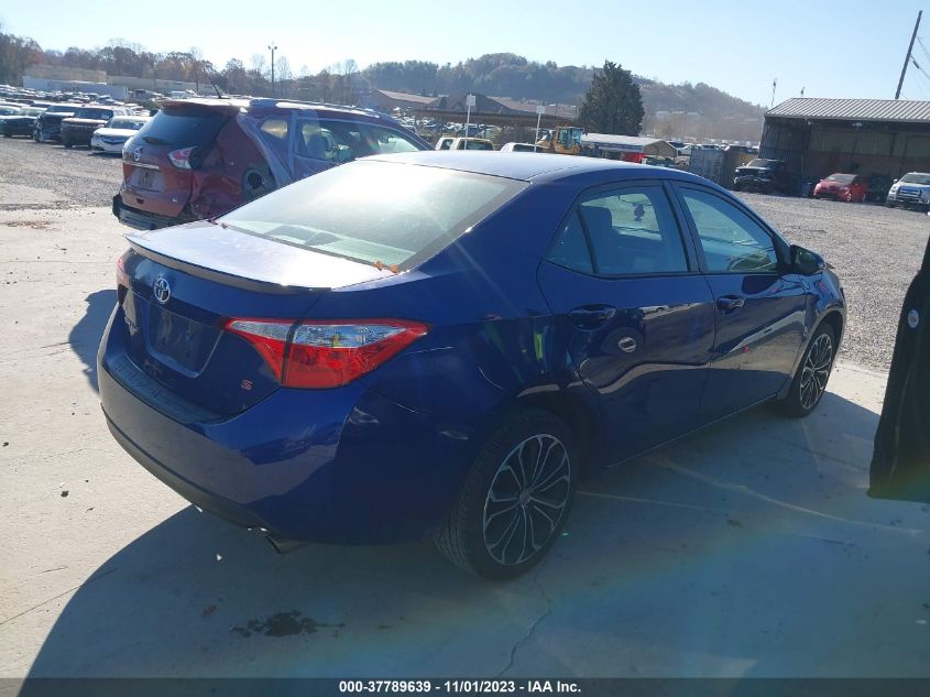 2015 Toyota Corolla L/Le/S/S Plus/Le Plus VIN: 2T1BURHE1FC299613 Lot: 37789639