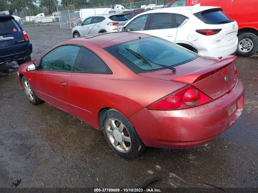 1999 Mercury Cougar VIN: 1ZWFT61L0X5755149 Lot: 37789689