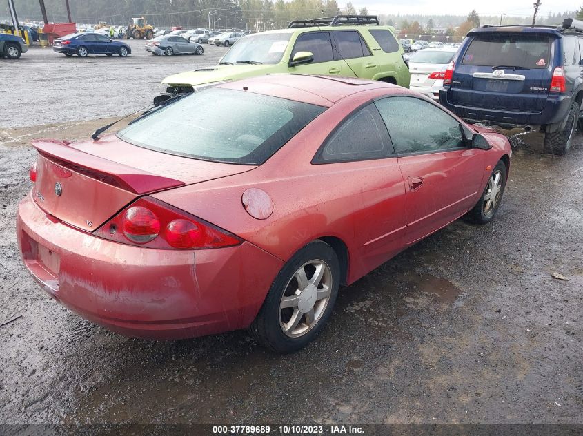 1999 Mercury Cougar VIN: 1ZWFT61L0X5755149 Lot: 37789689