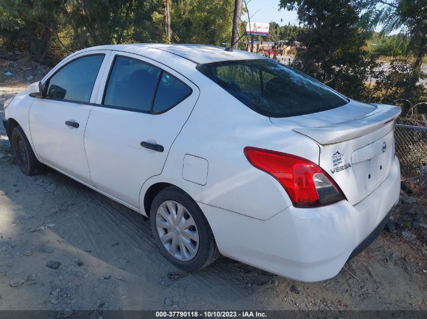 2018 Nissan Versa 1.6 S+ VIN: 3N1CN7AP2JL884713 Lot: 37790118