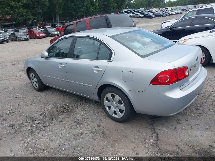 2006 Kia Optima Ex (New)/Lx (New) VIN: KNAGE123365041776 Lot: 37790172