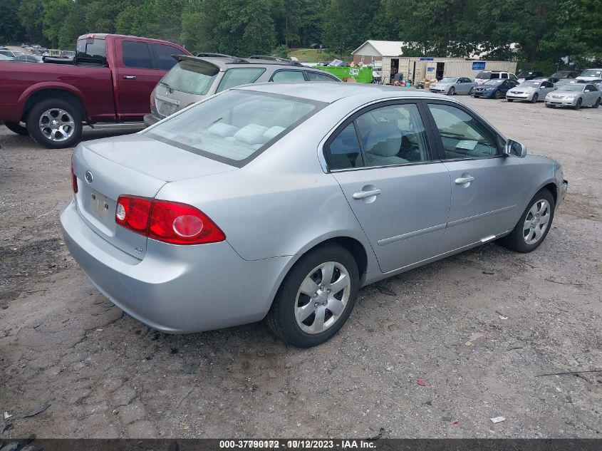 2006 Kia Optima Ex (New)/Lx (New) VIN: KNAGE123365041776 Lot: 37790172