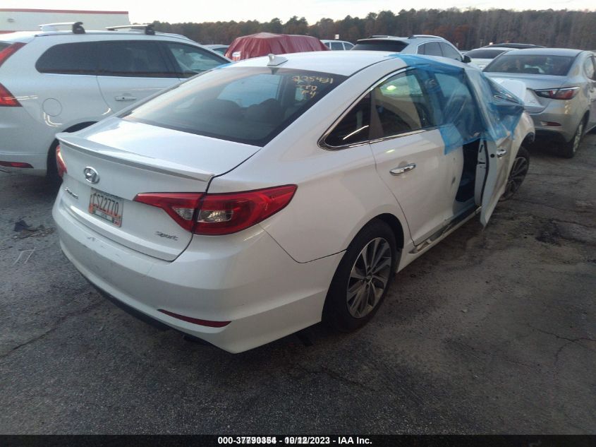 2016 Hyundai Sonata Sport VIN: 5NPE34AF0GH280281 Lot: 37790354