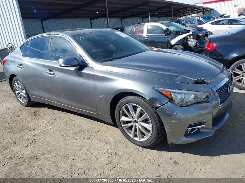 2014 Infiniti Q50 Premium VIN: JN1BV7AR3EM698851 Lot: 37790366