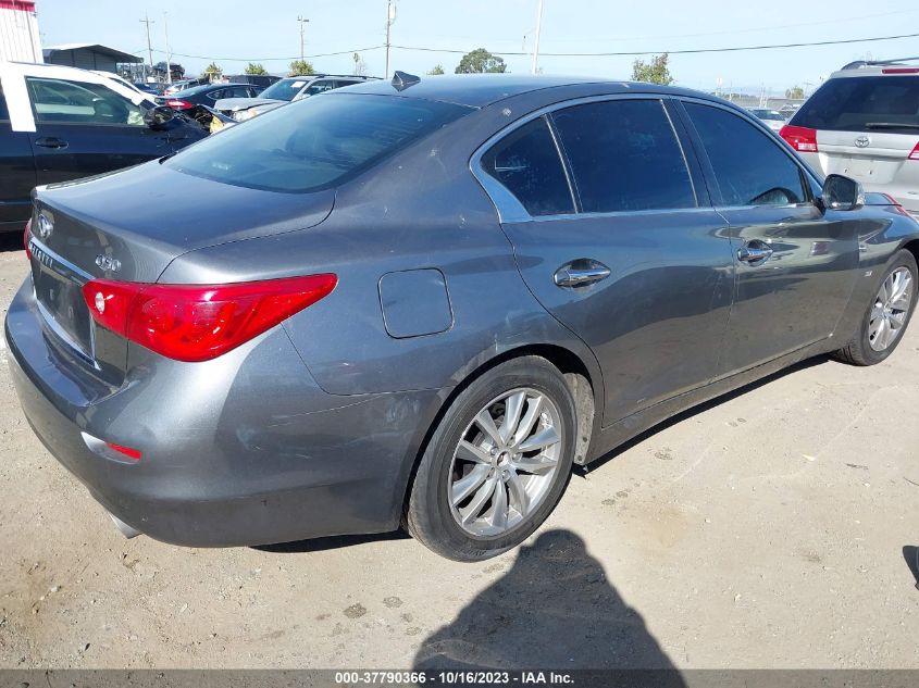 2014 Infiniti Q50 Premium VIN: JN1BV7AR3EM698851 Lot: 37790366