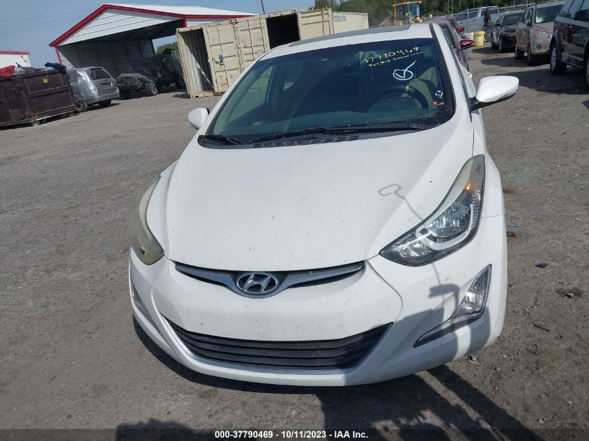 2016 Hyundai Elantra Value Edition VIN: 5NPDH4AE8GH731929 Lot: 37790469