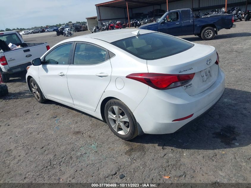 2016 Hyundai Elantra Value Edition VIN: 5NPDH4AE8GH731929 Lot: 37790469