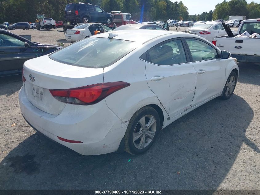 2016 Hyundai Elantra Value Edition VIN: 5NPDH4AE8GH731929 Lot: 37790469