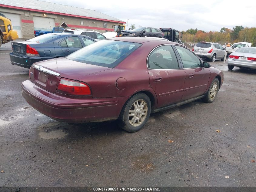 2005 Mercury Sable Gs VIN: 1MEFM50225A633936 Lot: 37790691