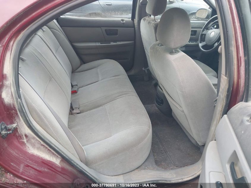 2005 Mercury Sable Gs VIN: 1MEFM50225A633936 Lot: 37790691