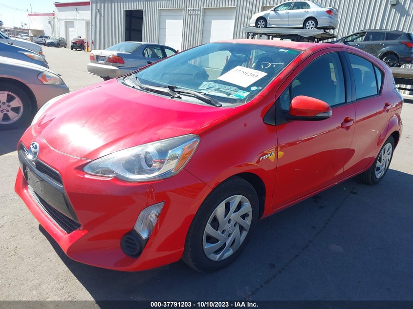 2015 Toyota Prius C Two VIN: JTDKDTB32F1582823 Lot: 37791203