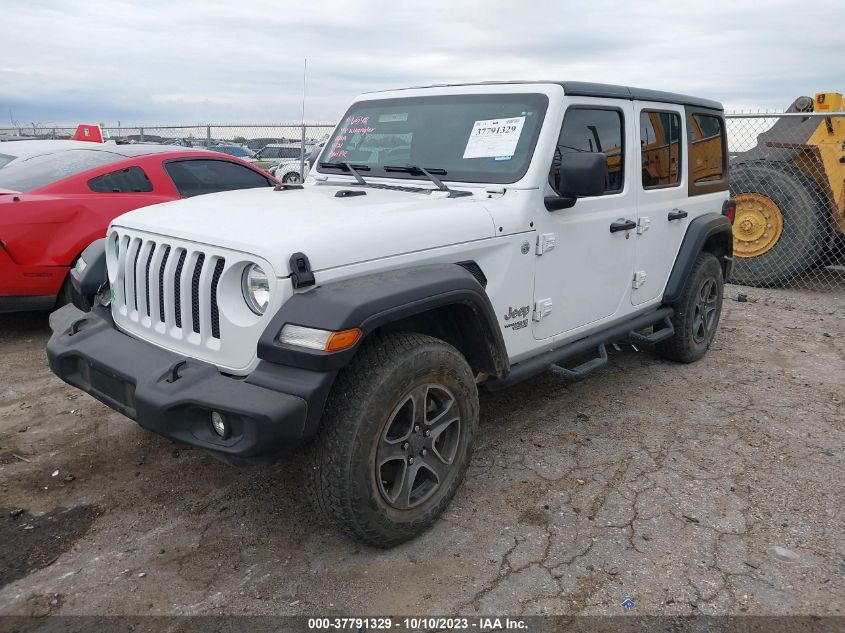 2018 Jeep Wrangler Unlimited Sport VIN: 1C4HJXDN6JW331856 Lot: 37791329