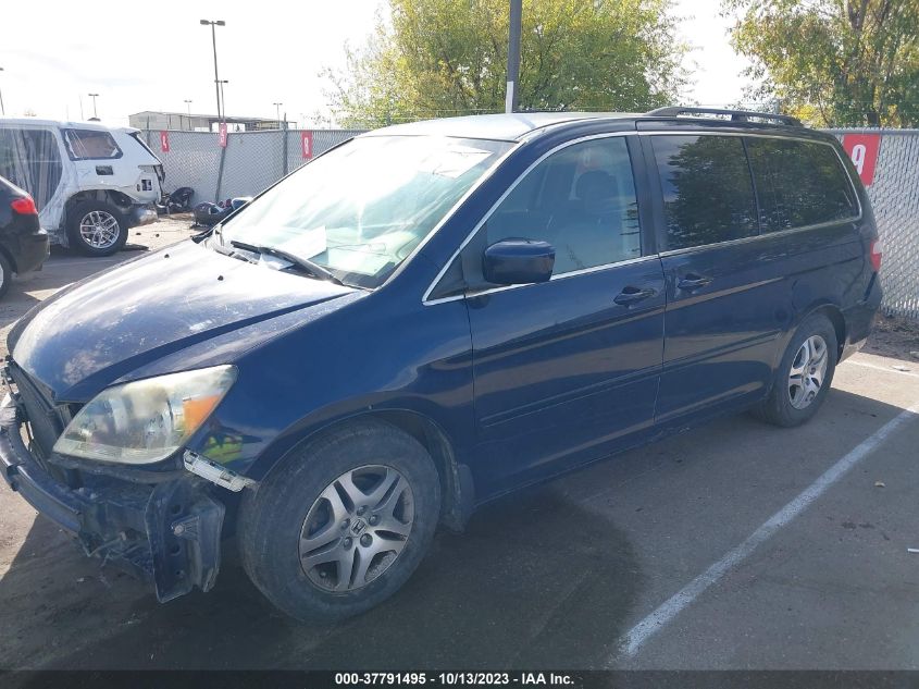 2006 Honda Odyssey Ex VIN: 5FNRL38466B067235 Lot: 37791495