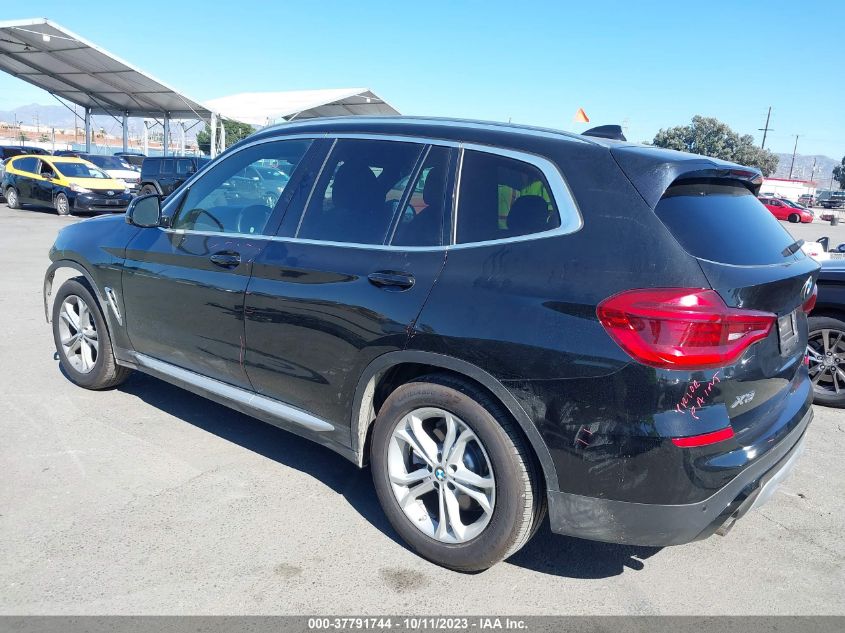 2020 BMW X3 Sdrive30I VIN: 5UXTY3C07LLU71616 Lot: 37791744