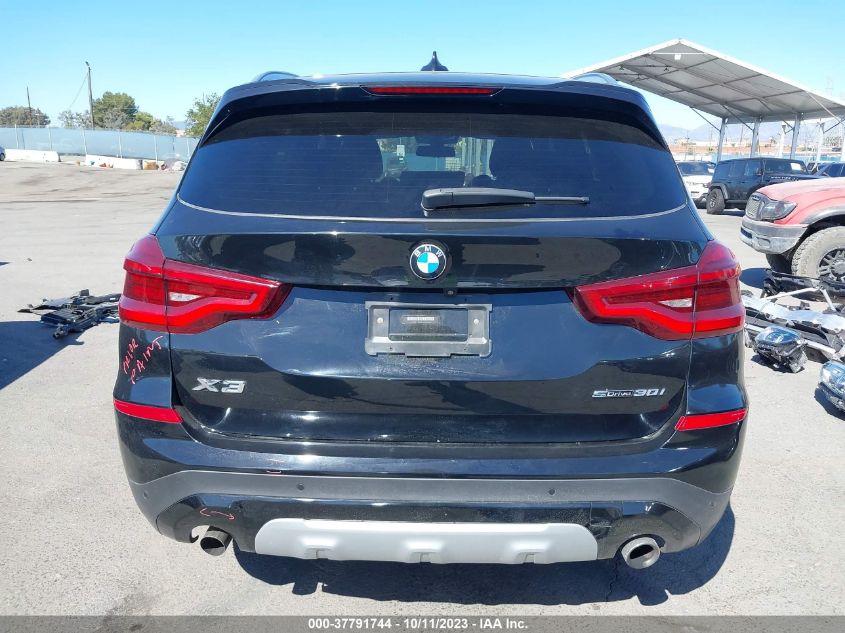 2020 BMW X3 Sdrive30I VIN: 5UXTY3C07LLU71616 Lot: 37791744