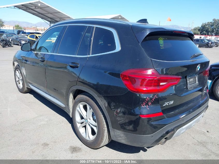 2020 BMW X3 Sdrive30I VIN: 5UXTY3C07LLU71616 Lot: 37791744