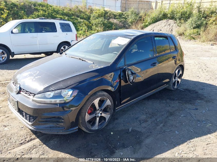 2018 Volkswagen Golf Gti S/Se/Autobahn VIN: 3VW547AU5JM296276 Lot: 37791826