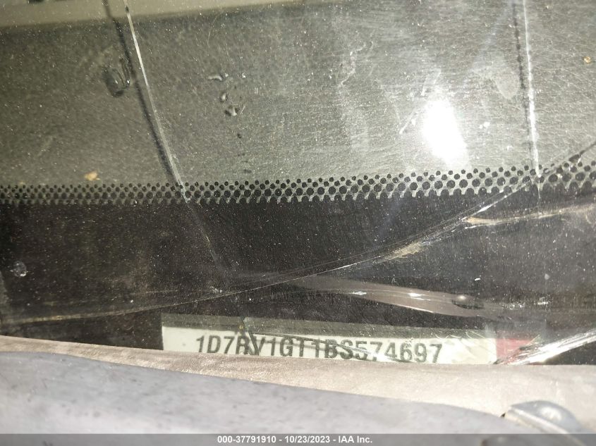 2011 Ram 1500 Big Horn VIN: 1D7RV1GT1BS574697 Lot: 37791910