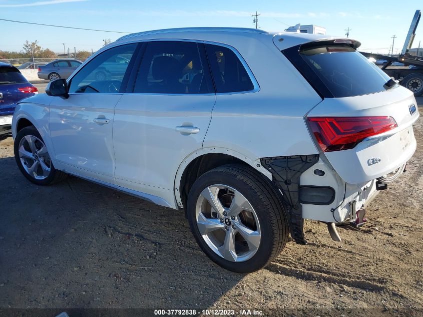 2021 Audi Q5 Premium Plus 45 Tfsi Quattro S Tronic VIN: WA1BAAFY5M2130563 Lot: 37792838