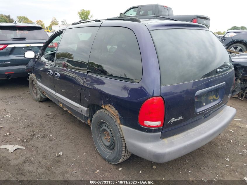 1999 Plymouth Voyager Se VIN: 2P4GP45G0XR355186 Lot: 37793133