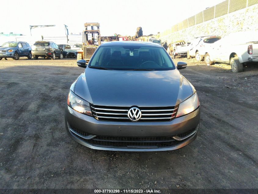 2013 Volkswagen Passat Se W/Sunroof & Nav VIN: 1VWBP7A34DC087280 Lot: 37793298