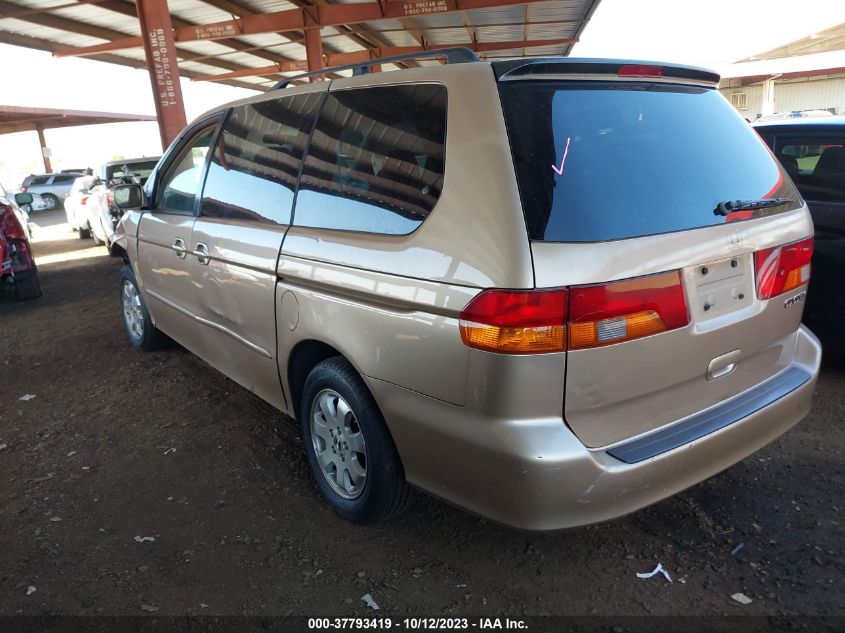 2002 Honda Odyssey Ex VIN: 2HKRL18652H550605 Lot: 37793419