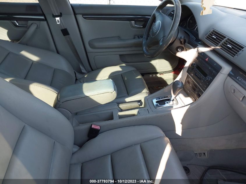 2003 Audi A4 1.8T VIN: WAULC68E23A331360 Lot: 37793794