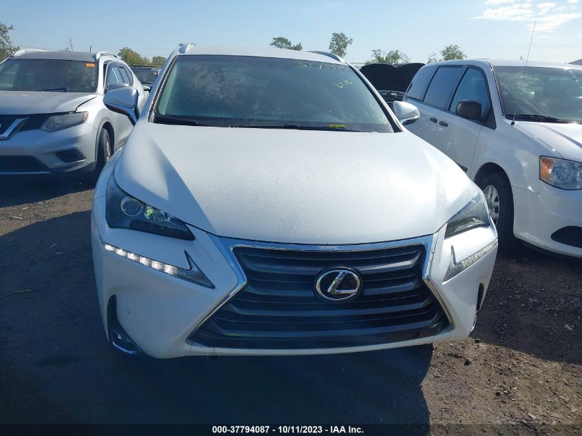 2017 Lexus Nx Nx Turbo VIN: JTJBARBZ6H2111431 Lot: 37794087