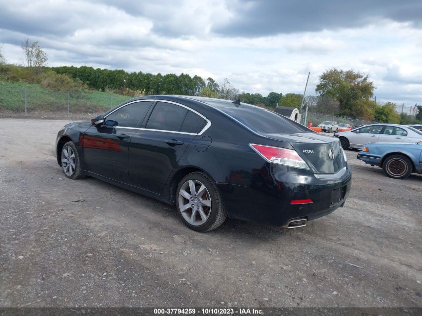 2012 Acura Tl Auto VIN: 19UUA8F23CA008003 Lot: 37794259