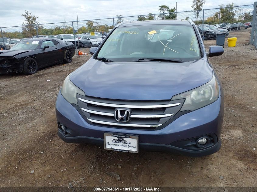 2013 Honda Cr-V Ex-L VIN: 2HKRM4H75DH608187 Lot: 37794361