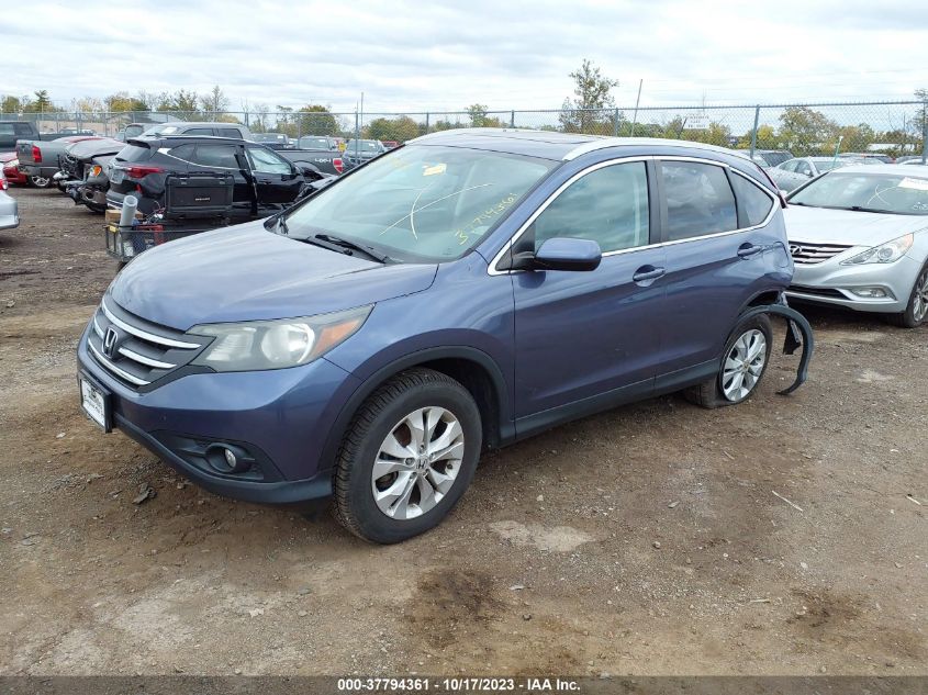 2013 Honda Cr-V Ex-L VIN: 2HKRM4H75DH608187 Lot: 37794361