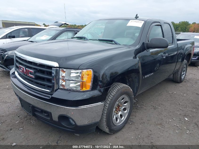2008 GMC Sierra 1500 Work Truck VIN: 1GTEC19X68Z169627 Lot: 37794572