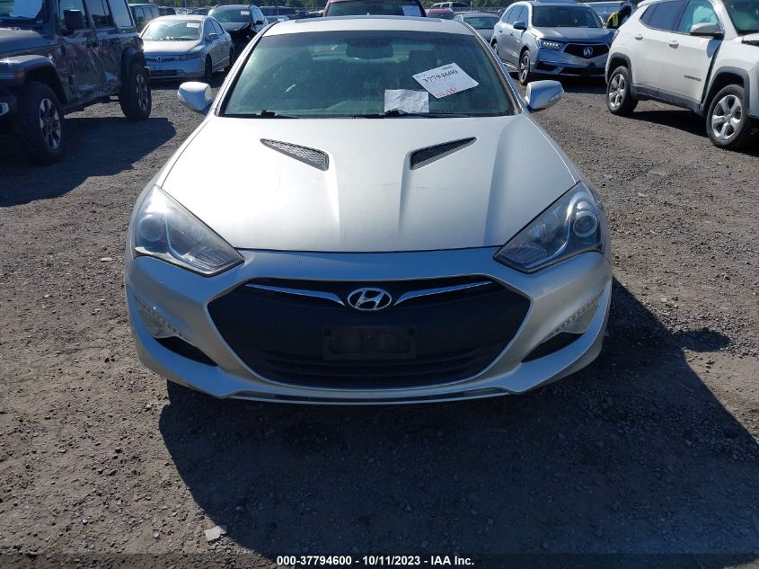 2013 Hyundai Genesis 3.8 Grand Touring VIN: KMHHU6KJ7DU104026 Lot: 37794600