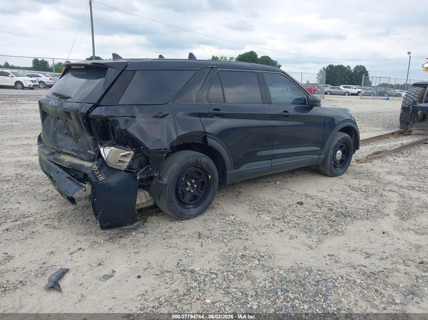 Vin: 1fm5k8abxnga59324, lot: 38274296, ford police interceptor utility 20224