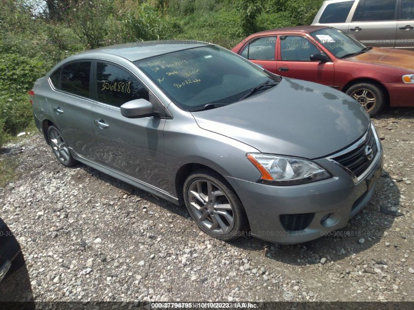 2013 Nissan Sentra Sr VIN: 3N1AB7AP1DL656318 Lot: 37794795