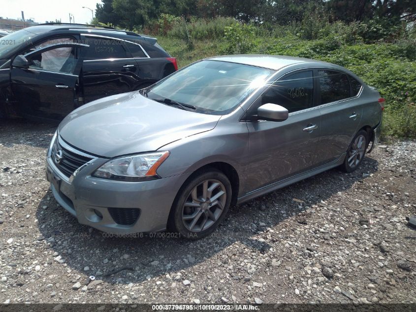 2013 Nissan Sentra Sr VIN: 3N1AB7AP1DL656318 Lot: 37794795